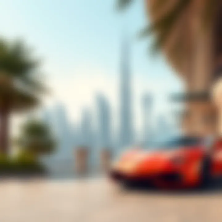 Dubai skyline showcasing luxury lifestyle