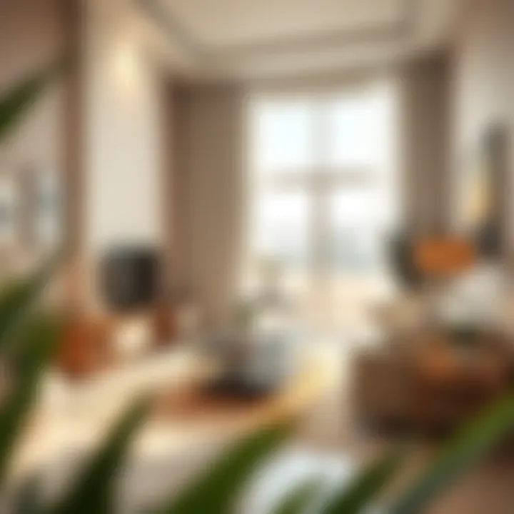 Cozy Interior of an Affordable Townhouse An inviting living space inside a budget-friendly townhouse.