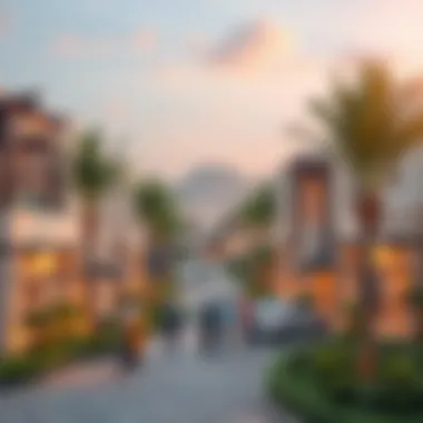 Vibrant community life in Al Zahia Village