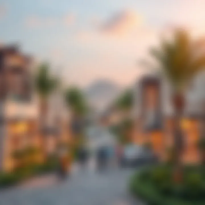Vibrant community life in Al Zahia Village