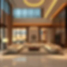 Luxurious living space in Alaya Dubai featuring modern architecture