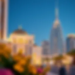 Stunning skyline of Dubai showcasing luxury properties