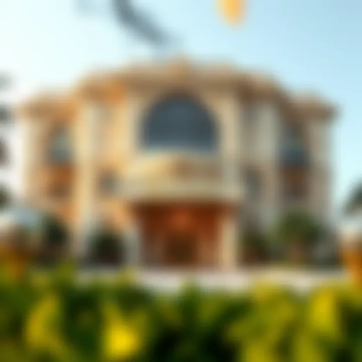 Opulent Design of the Bulgari Mansion Exterior view of the Bulgari Mansion showcasing its opulent design