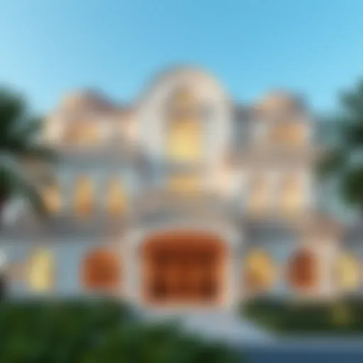 Exterior view of Bulgari Mansions showcasing its architectural elegance