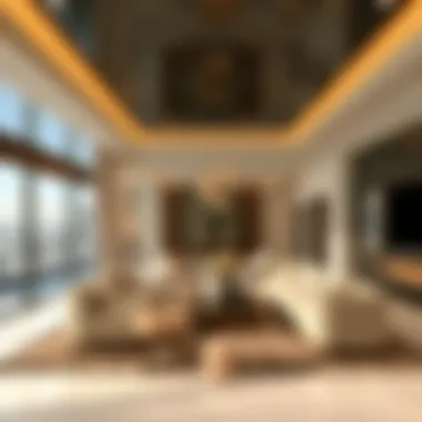 Luxurious Interior Design at Bulgari Mansions Luxurious interior of a Bulgari Mansion with exquisite furnishings