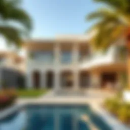 Stunning exterior view of Cavalli Villas showcasing modern architectural design