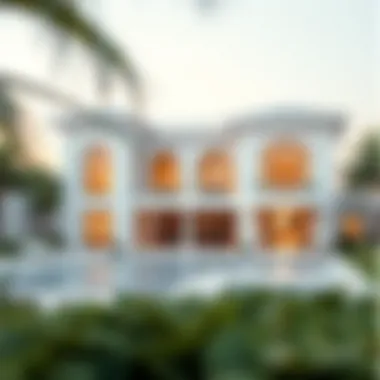 Architectural Design Overview Architectural blueprint of a luxury 4 bedroom house plan