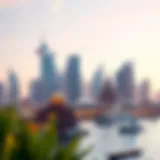 Luxurious Dubai skyline showcasing prime real estate