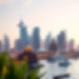 Luxurious Dubai skyline showcasing prime real estate