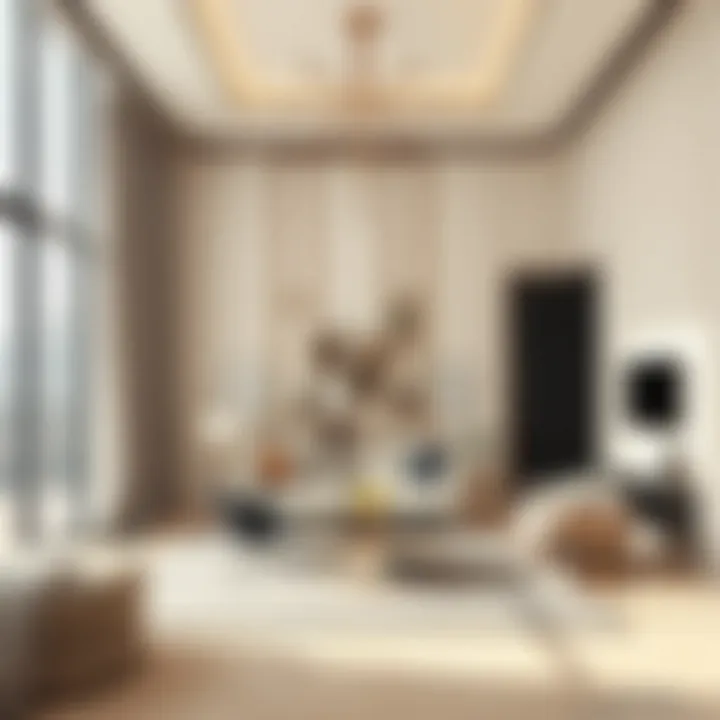 High-End Apartment Interior in Dubai Interior of a high-end apartment in Dubai