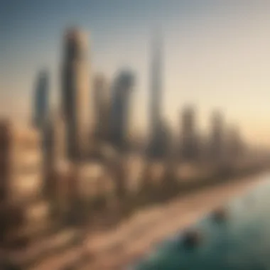 Dubai skyline highlighting luxury real estate