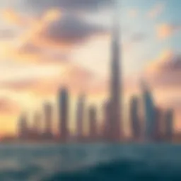 Dramatic skyline of Dubai showcasing real estate growth
