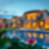 Stunning architectural view of Damac Camelia