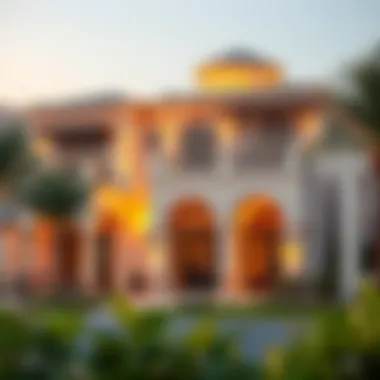 Architectural Elegance of District One Stunning architectural design of District One Townhouses