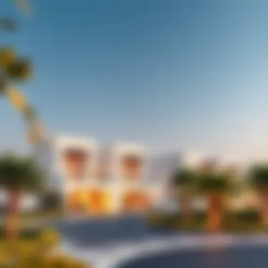 Scenic Surroundings of District One Townhouses Scenic view of the surroundings around District One Townhouses