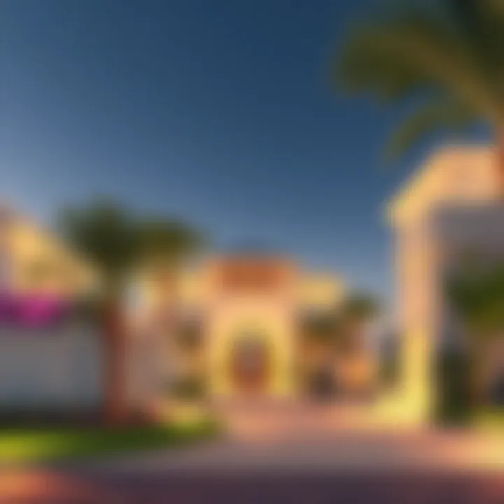 Vibrant community lifestyle in Dubai