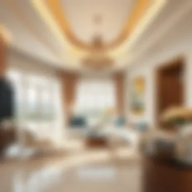 Elegant Interiors of Dubai Hills Properties Interior design showcasing elegance in Dubai Hills homes