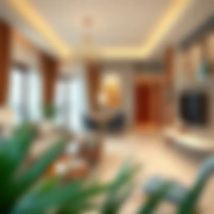 Stylish Interiors of Al Mwaihat 2 Apartments Luxury apartment interiors in Al Mwaihat 2