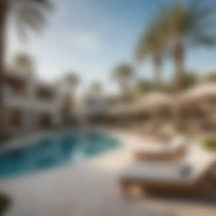 Amenities at Al Zorah Villas, highlighting recreational facilities.