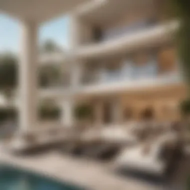Sophisticated Interiors of Al Zorah Villas Luxurious interior space of Al Zorah Villas featuring modern design.