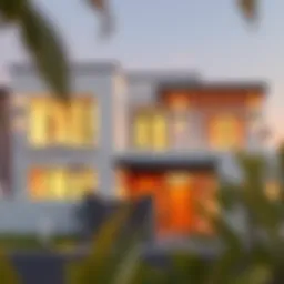 Stunning exterior view of an Arabella house showcasing modern architecture