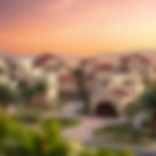 Stunning view of Arabian Ranches 1 community landscape