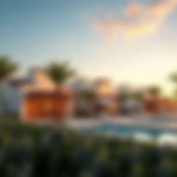 Community amenities in Arada Villas contributing to upscale lifestyle