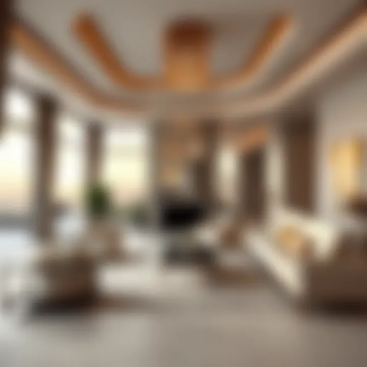 Luxurious interior of a Damac Utopia residence