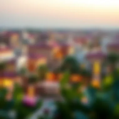 Vibrant Neighborhood and Lifestyle in Dubai Vibrant neighborhood showcasing amenities and lifestyle in Dubai