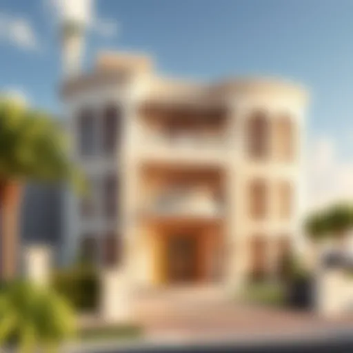 Architectural Elegance in District One Villas Stunning architectural design of District One Villas