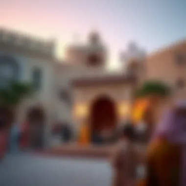 Cultural Heritage Showcase Cultural performance in Dubai's historic district