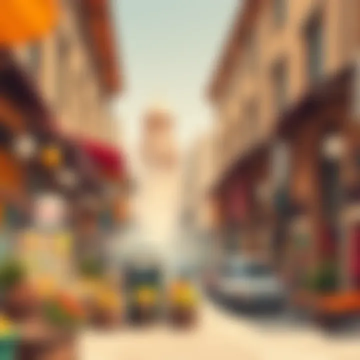 Vibrant Souk Experience Traditional market scene in Dubai