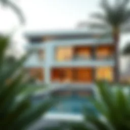 A stunning Emaar villa showcasing contemporary architecture