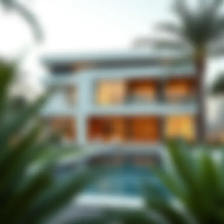 A stunning Emaar villa showcasing contemporary architecture