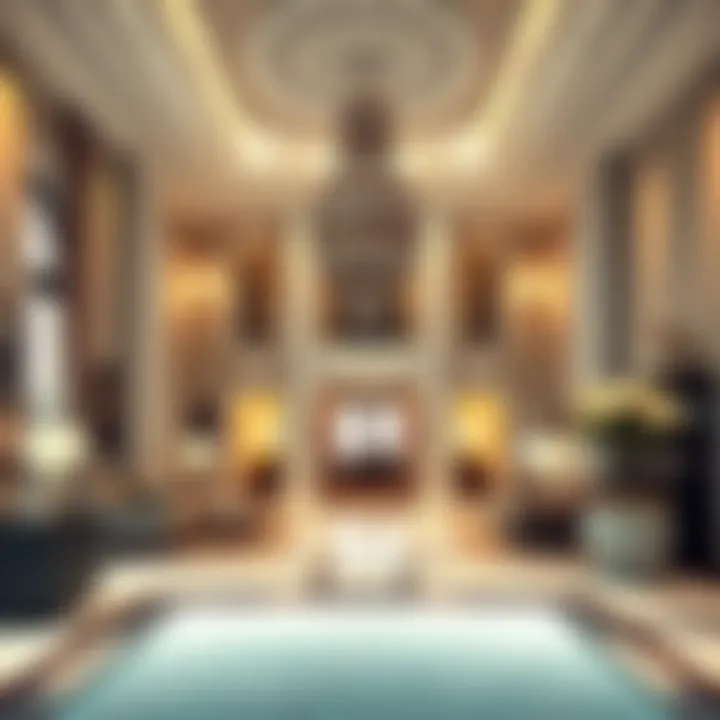 Lavish interior design of a villa at Expo Golf Villas