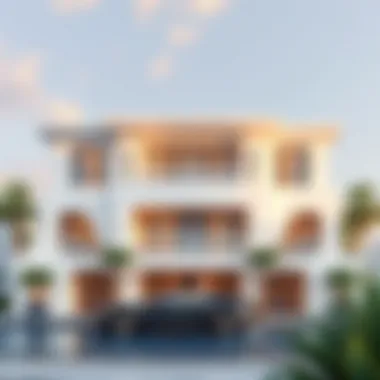 Modern Architecture of Frond C Villa Elegant villa with modern architecture highlighting the opulence of Frond C.