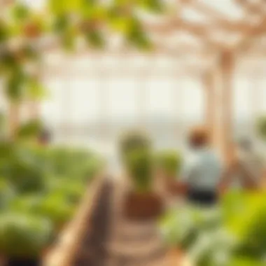 Community Involvement in Urban Agriculture A community event highlighting local engagement with urban agriculture