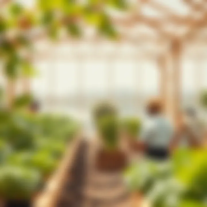 Community Involvement in Urban Agriculture A community event highlighting local engagement with urban agriculture