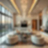 Luxurious interior design of Hayat Townhouses