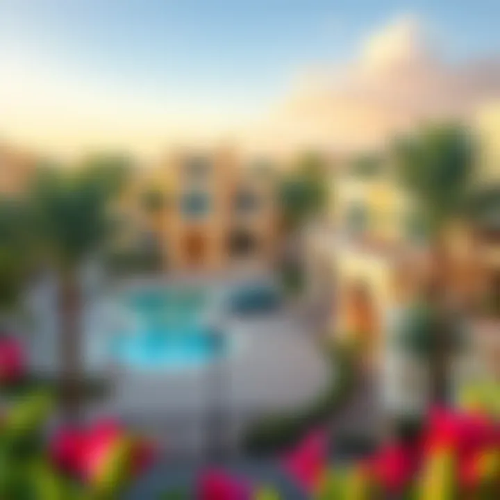 Scenic View of Town Square Community Scenic view of Town Square community