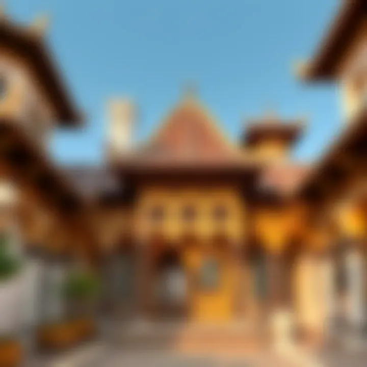 Captivating Architectural Details Intricate details of traditional architecture at Heritage Village Dubai