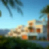 Stunning architectural design of Dubai Hills houses showcasing modern elegance