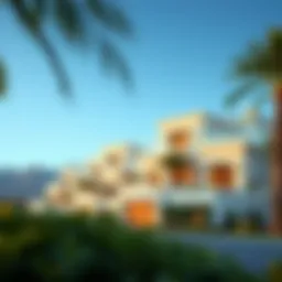 Stunning architectural design of Dubai Hills houses showcasing modern elegance