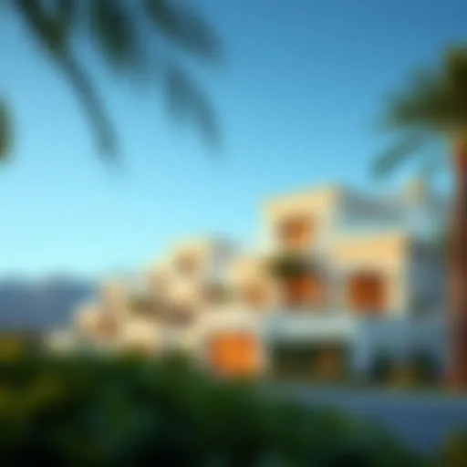 Stunning architectural design of Dubai Hills houses showcasing modern elegance