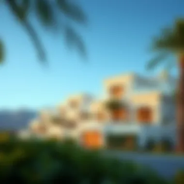 Architectural Elegance of Dubai Hills Stunning architectural design of Dubai Hills houses showcasing modern elegance