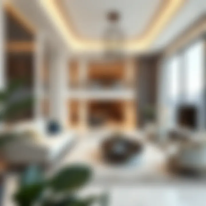 Premium Interiors of Dubai Hills Homes Luxurious interiors of a Dubai Hills house highlighting premium finishes