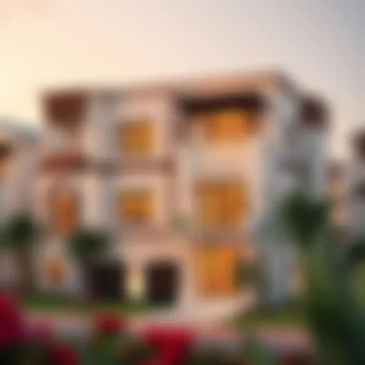 Stunning architectural design of a luxury townhouse in Dubai Hills