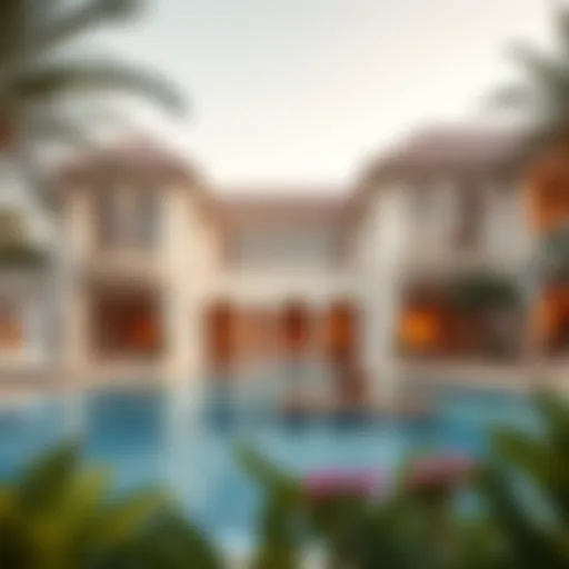 Luxurious villa with stunning architecture in Dubai