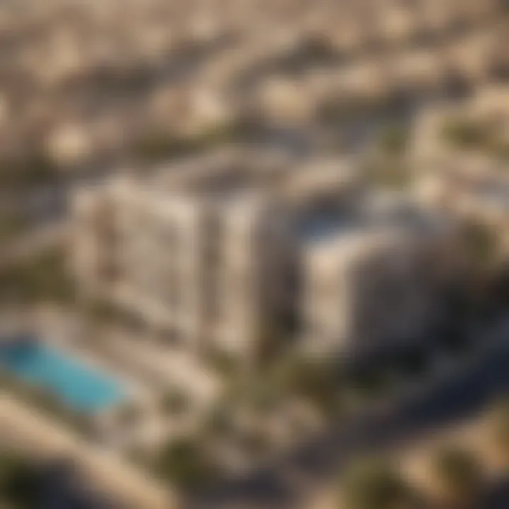 Overview of a prestigious community in Dubai.