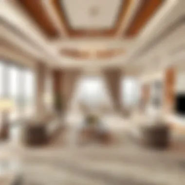 Elegant Interior Design of a Dubai Villa Stunning villa interior featuring elegant design